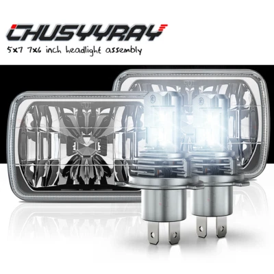 5x7" 7x6" Faro LED H4 Hi-Lo Para For Toyota Pickup 1982-1995 Hardbody Truck