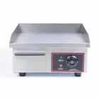 SU 110V-220V Electric Griddle Tabletop BBQ Cooking Machine Temperature Control