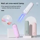 Spotlight Nail Lamp Compact Handheld Uv for Quick Drying Salon Portable