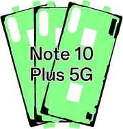 BESJMYT 3PCS Battery Door Cover Adhesive Tape for Samsung Galaxy Note 10 Plus 5G Back Cover Sticker Adhesive Tape Glue Replacement for galaxynote 10 Plus 5g SM-N976U