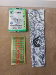 CUTTERS 772 CORE COMPRSSION ARM SLEEVE, WHITE CAMO, ADULT MEDIUM, MULTI-SPORT