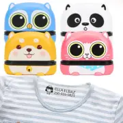 Children Kids-Self Inking Clothes Books Labelling Custom Cute DIY Name Stamp