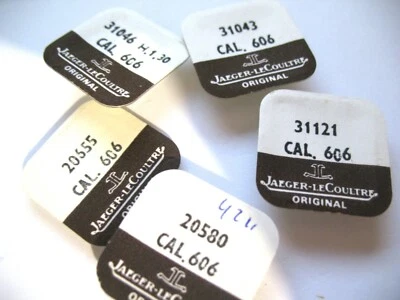 JAEGER JLC 606 ASSORTED MOVEMENT PARTS
