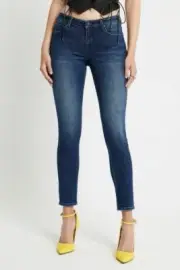 Sass & Bide Brand New Vibrant Chaos Skinny Jean Neat Fit Skinny Jean Size 27