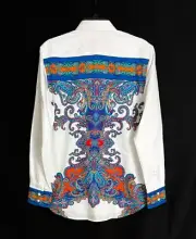 Robert Graham THE PLEIADES Medium LIMITED EDITION $398 NWT Classic Fit M