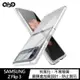 【愛瘋潮】手機套 QinD SAMSUNG Z Flip 3 圓角雙料保護套 透明殼 手機殼