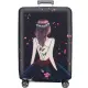 新款拉鍊式行李箱防塵保護套 行李箱套(紅粉佳人29-32吋)