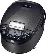 Tiger 10 Cup 1.8Litre JPW-G18A Induction Heating IH Multi-Functional Rice Cooker, dark grey, Slow Cooker, Programmable Menu, Pre-set times, Made in Japan, Australian plug 240 voltage
