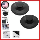 Universal 2 Pack Black Sink Stoppers for InSinkErator & Other Brands, Durable