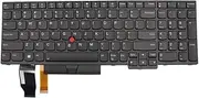 Laptop Keyboard for Lenovo Thinkpad E580 E585 E590 E595 L580 L590 T590 P52 P52S P53 P72 P73 English US 01YP680 01YP760 01YP600 with Black Frame Backlit New