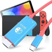 USB C to HDMI Cable for Nintendo Switch/Switch OLED, 2M/6.6FT Switch Dock wit...