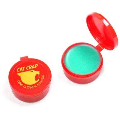 ANTIFOG 4 LENS - HELMET VISOR GOGGLE GLASSES & LENS CLEANER - CAT CRAP ANTI-FOG