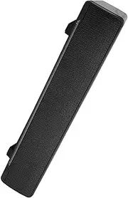 USB Wired Stereo Soundbar Music Player Bass Surround Sound Box 3.5mm Input for PC Cellphones (Black)