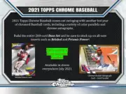 2021 Topps Chrome Baseball 8 Pack Blaster 40-Box Case