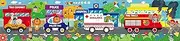 KiDEPOCH Transportation Floor Puzzles for Kids Ages 3-5, 36 Pieces Jumbo Puzzles for Kids Ages 4-8, Cute Animals & Rescue Vehicles, Great for Learning and Fun, 37” x 8.2” with Storage Box