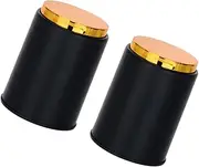 JOINPAYA 2pcs Ktv Funny Game Bar Dice Cup Round Dice Cup Dot Dices Cup Dice Farkle Cup Shaking Dice Cup Dice Roller Cup Quiet Dice Cup Gambling Dice Cup Small Dice Cup Funny Game Tool Black