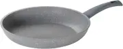 Roccia Viva 24Cm/9.45" Non-Stick Forged Aluminum Fry Pan, Medium, Grey