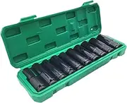 Small Socket Set | Professional Driver Kit,Ergonomic Multifunctional Socket Tool Set for Garage, Electrical, Workshop, Industrial