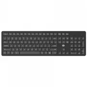 2.4Ghz Wireless Keyboard Mac Windows 106 Key Concave Keycap - Black