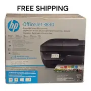 HP OfficeJet 3830 Wireless Printer Fax Scan Copy All-In-One New In Box