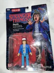 New! Stranger Things Dustin 4" Target Exclusive Action Figure Bandai NIP!