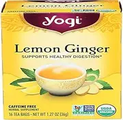 YOGI TEA, Lemon Ginger, 36g, 16 Tea Bags
