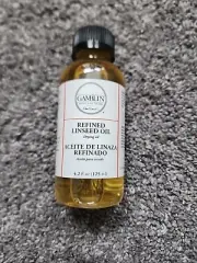 Gamblin Refinded Linseed Oil, 4.2oz