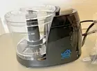 Smart Home 1.5-Cup Mini Food Chopper Processor, One-Touch Pulse Control, Black