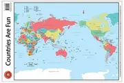 Learning Can Be Fun - Countries Are Fun Poster - Wall Chart