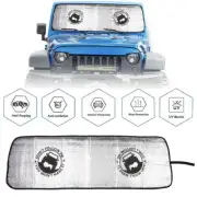 Windshield Sunshade Window Sun Shade Visor Foldable For Jeep JL Accessories