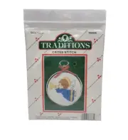Vintage Traditions Blue Angel Miniature Cross Stitch Kit T8504