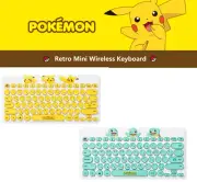 [Pokémon] Pokemon Retro Mini Wireless Keyboard - Pikachu / Squirtle