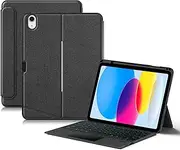 Jarttarn Backlit Keyboard for iPad 11th Generation (A16) 11-inch (2025), Leather Case with Pencil Holder, Magnetic Removable Wireless Bluetooth Touchpad Trackpad Keyboard