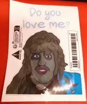 THE MIGHTY BOOSH OLD GREGG Sticker “Do You Love Me”