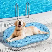 Pet Dog Cooling Mat, Gel Non-Toxic Cool Bed for Dogs Cats L, Self-Cool Sleeping