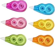 NUOBESTY Correction Tape for Students 6pcs White Out Tape Pp Material Boys and Girls