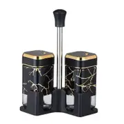 Black Gold Mix Spice Rack and Herb carousel set of 2 Pcs 100 ml