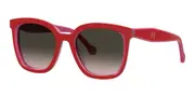 Carolina Herrera HER 0225/G/S Asian Fit 45X/M2 Women’s Sunglasses Red Size 54
