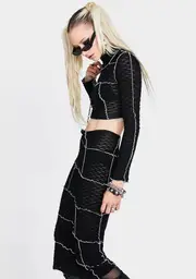 [Kiki Riki] Ink So Overlooked Midi Skirt