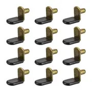 30pcs Shelf Support Peg L-Shaped Support Furniture Cabinet Closet Bracket Pegs