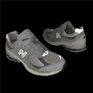 New Balance 休閒鞋 2002R 男鞋 灰 米白 麂皮 拼接 緩震 千禧跑鞋 NB M2002RLN-D