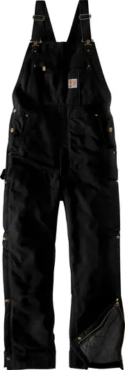 Carhartt Duck, Dungarees , color: Black , size: M