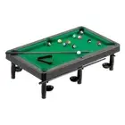 Pool Table Set for Kids Indoor Game Toy Portable 11 Balls Leisure Time Tabletop
