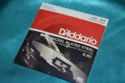 D'Addario EJ61 Medium Gauge Loop End Strings for 5 String Banjo, Nickel-Plated