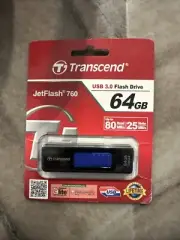 Transcend JF 760 UDisk 64GB USB 3.0 Flash Drive Memory Stick USB Storage NIB