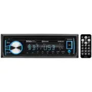 BOSS Audio Systems 750BRGB with Single Din Bluetooth Car Stereo - CD, USB, AM/FM
