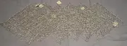 Set 6 Z Gallerie Silver Nest Placemats 15” x15” Metallic NWT
