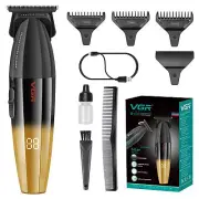 906 Fresh Fade Professional Hair Trimmer, 9000rpm Zero Gapped Beard Trimmer f...