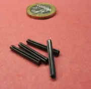 Steel Slotted Roll Spring Pin, 3/32" Dia x 3/4" Length, 250 pcs