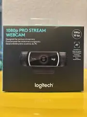 Logitech 1080p Pro Stream Webcam for HD Streaming - Black